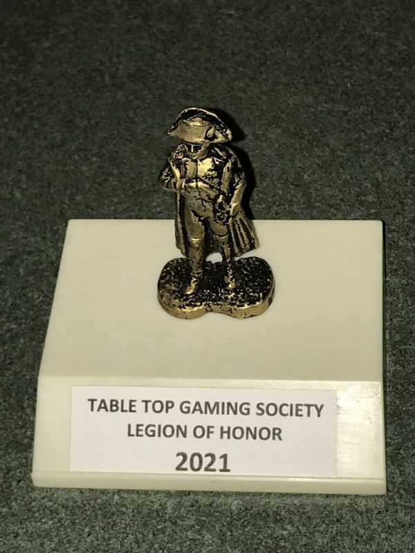 2021 LEGION OF HONOR
Trophy was won by Bob R.
